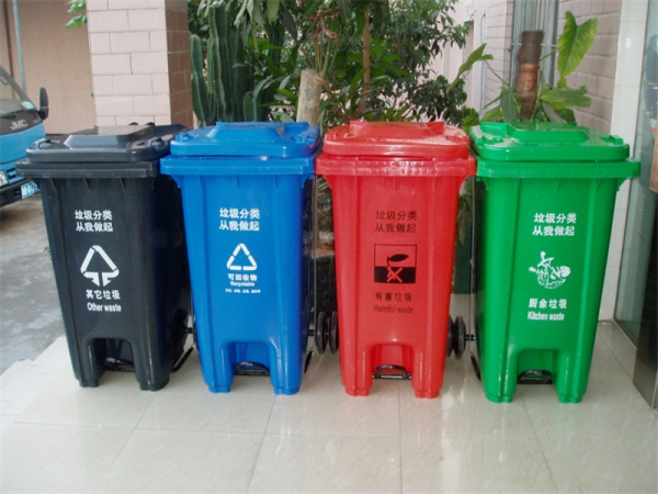 塑料环卫垃圾桶应用案例