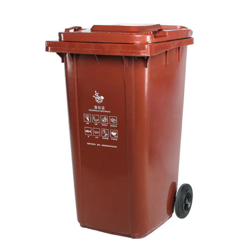 丹东咖啡色垃圾桶 塑料垃圾桶厂家直发
